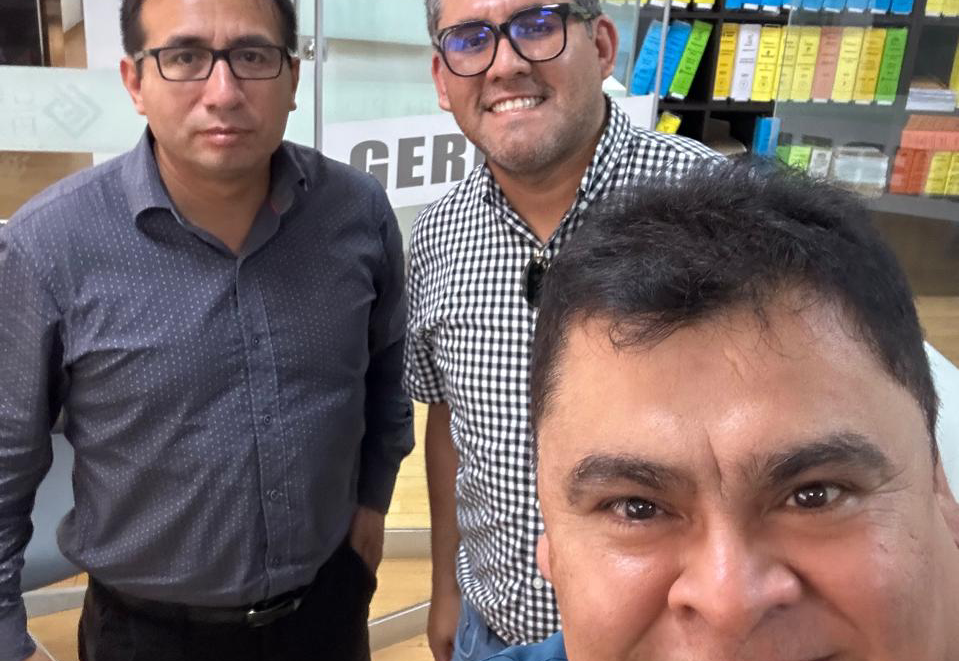 Funcionario en acción